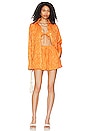 view 5 of 5 Robin Relaxed Button Down Shirt in Tangerine Dream