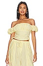 view 1 of 4 Nita Off Shoulder Top in Butter Yellow