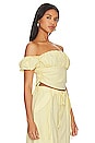 view 2 of 4 Nita Off Shoulder Top in Butter Yellow