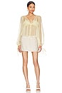view 4 of 4 Lilia Blouson Top in Butter Yellow