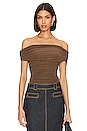 view 1 of 4 Elena Tube Top in Dusty Olive