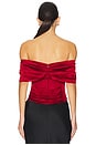 view 4 of 5 Ilaria Corset Top in Red