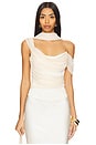 view 1 of 4 Adara Corset Top in Ivory