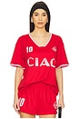 view 1 of 5 Halsey Jersey in Red