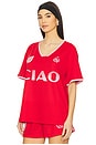 view 3 of 5 Halsey Jersey in Red
