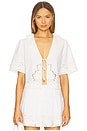 view 1 of 4 Clara Blouse in Ivory