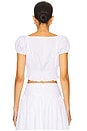 view 3 of 4 Brigette Top in White