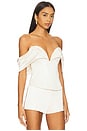 view 2 of 4 Ilaria Corset Top in Cream