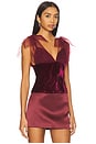 view 2 of 4 Emery Top in Burgundy