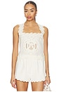 view 1 of 4 Ophelia Top in Ivory