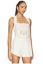 view 2 of 4 Ophelia Top in Ivory