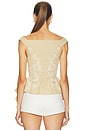 view 4 of 6 Isadora Top in Pale Khaki