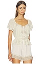 view 2 of 4 Grace Top in Ivory
