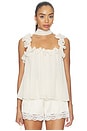 view 3 of 6 Ilaria Top in Cream