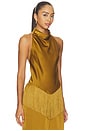 view 2 of 4 Vivian Top in Khaki Green