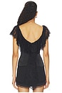 view 4 of 5 Camille Top in Black