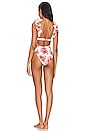 view 3 of 3 Zella One Piece in Red & Cream Floral