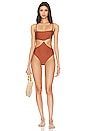 view 1 of 4 Chiara One Piece in Brown