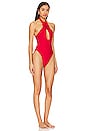 view 2 of 3 Marjorie One Piece in Red