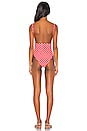 view 3 of 3 Amelie One Piece in Red Dot