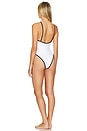 view 3 of 3 Alessa One Piece in White & Black