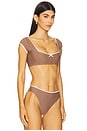 view 2 of 5 Drizella Top in Light Brown