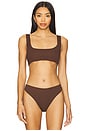 view 1 of 4 Cecilia Top in Dark Brown