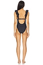 view 3 of 3 Zella One Piece in Black & White Dot