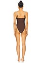 view 3 of 3 Camelia One Piece in Dark Brown