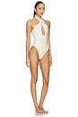 view 2 of 3 СЛИТНЫЙ КУПАЛЬНИК MARJORIE in Cream