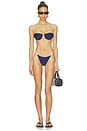 view 4 of 5 BRAGUITA SAYLOR in Navy Blue & White