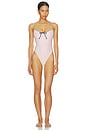 view 1 of 3 MAILLOT DE BAIN 1 PIÈCE CAMELIA in Pink & Black