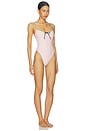 view 2 of 3 MAILLOT DE BAIN 1 PIÈCE CAMELIA in Pink & Black