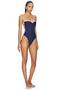 view 2 of 3 BAÑADOR SAYLOR in Navy Blue & White