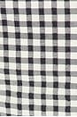 view 5 of 5 Chantel Top in Black & White Gingham