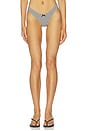 view 1 of 5 BAS DE MAILLOT DE BAIN ANTONIA in Black & White Gingham