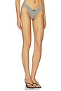 view 2 of 5 BAS DE MAILLOT DE BAIN ANTONIA in Black & White Gingham