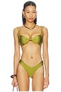 view 1 of 4 Azura Top in Olive Green