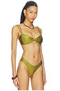 view 2 of 4 Azura Top in Olive Green