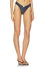 view 2 of 5 BAS DE MAILLOT DE BAIN ANTONIA  in Black & White Dot
