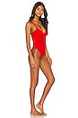view 2 of 3 Decade One Piece in Bright Red