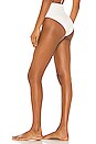 view 3 of 5 BAS DE MAILLOT DE BAIN TAILLE HAUTE SYBIL in White