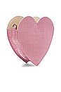 view 3 of 6 Ava Heart Bag in Pink