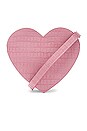 view 5 of 6 Ava Heart Bag in Pink