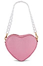 view 2 of 6 Mini Ava Heart Bag in Pink