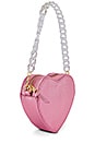 view 3 of 6 Mini Ava Heart Bag in Pink