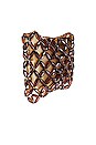 view 3 of 6 Clara Beaded Bag in Brown