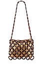 view 5 of 6 Clara Beaded Bag in Brown