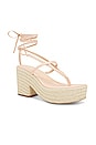 view 2 of 5 Ceci Jute Sandal in Blush