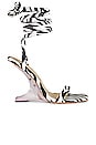 view 1 of 5 Blade Wedge Sandal in Zebra